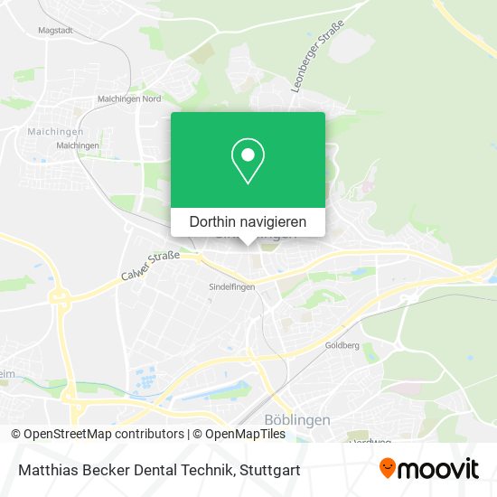 Matthias Becker Dental Technik Karte