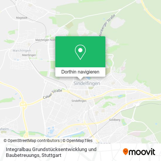 Integralbau Grundstücksentwicklung und Baubetreuungs Karte