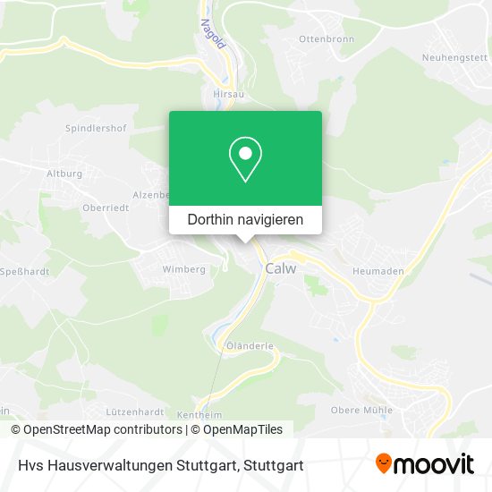 Hvs Hausverwaltungen Stuttgart Karte