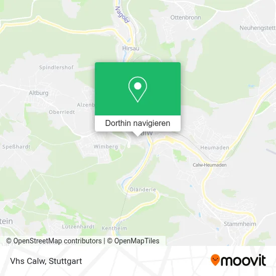Vhs Calw Karte