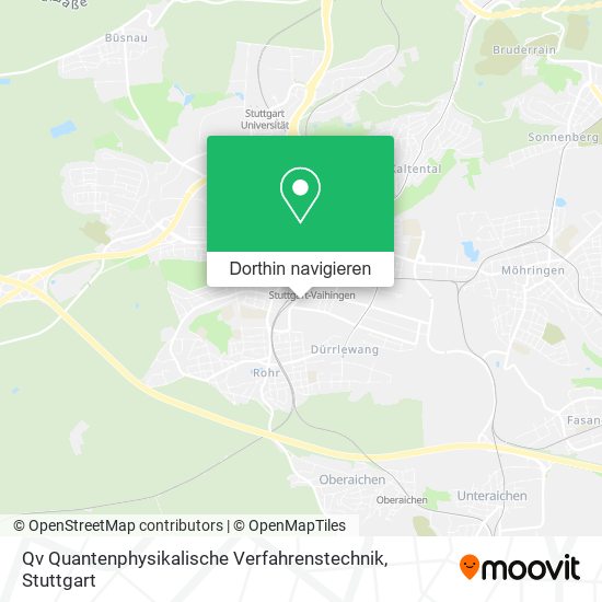 Qv Quantenphysikalische Verfahrenstechnik Karte
