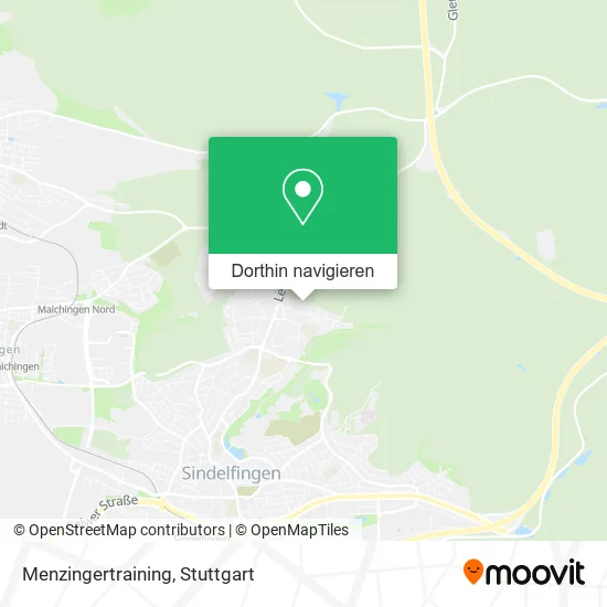 Menzingertraining Karte