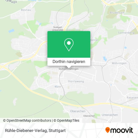 Rühle-Diebener-Verlag Karte