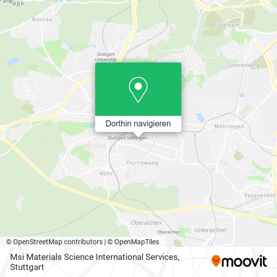 Msi Materials Science International Services Karte