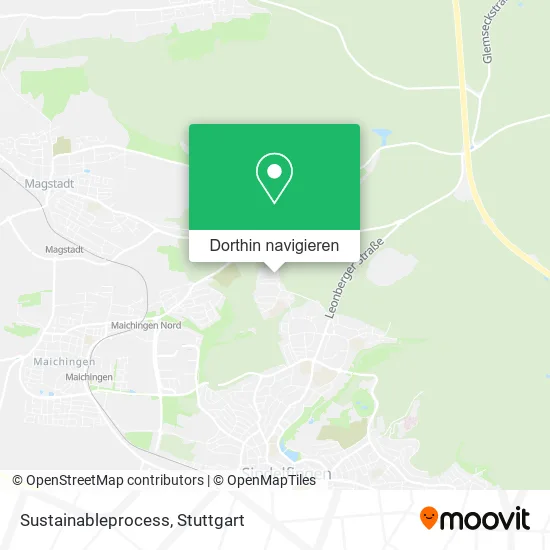 Sustainableprocess Karte