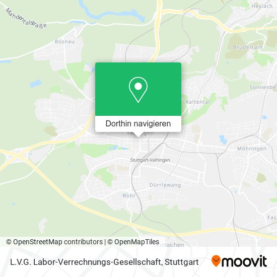 L.V.G. Labor-Verrechnungs-Gesellschaft Karte