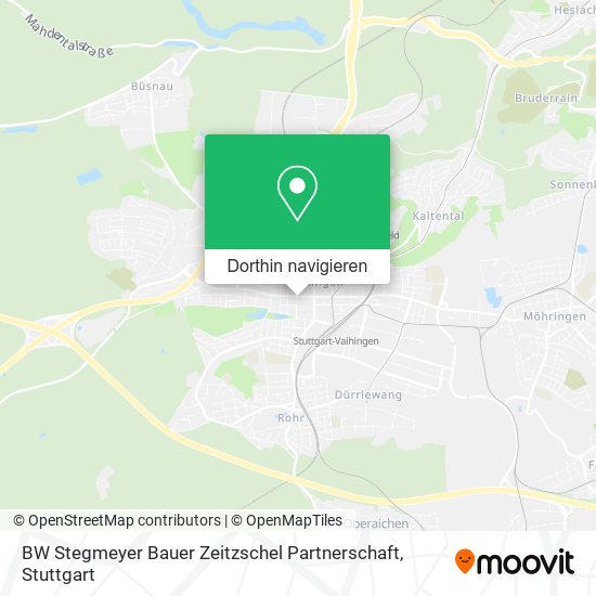 BW Stegmeyer Bauer Zeitzschel Partnerschaft Karte