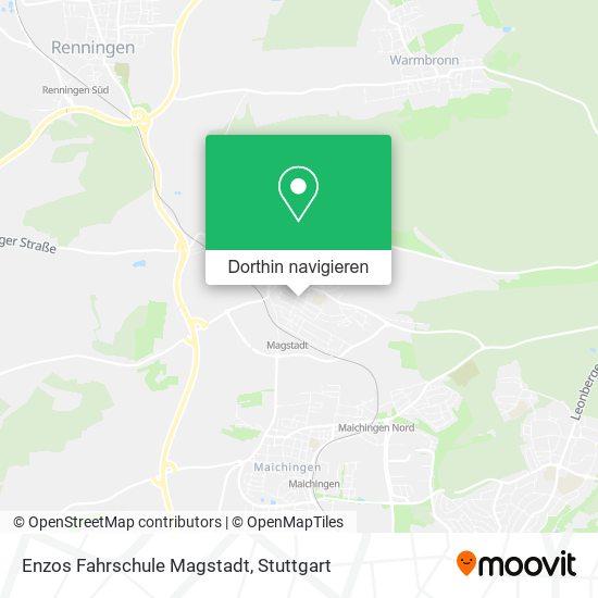 Enzos Fahrschule Magstadt Karte