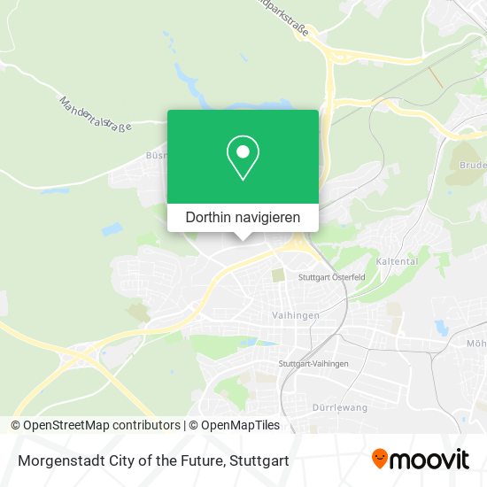 Morgenstadt City of the Future Karte