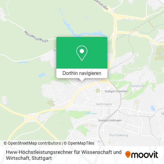 Hww-Höchstleistungsrechner für Wissenschaft und Wirtschaft Karte