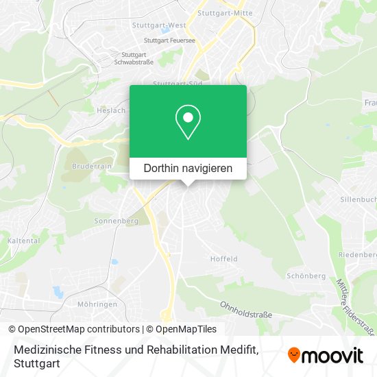 Medizinische Fitness und Rehabilitation Medifit Karte