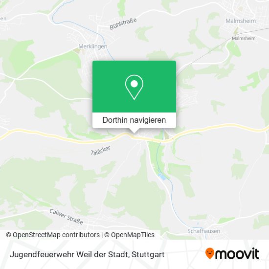 Jugendfeuerwehr Weil der Stadt Karte