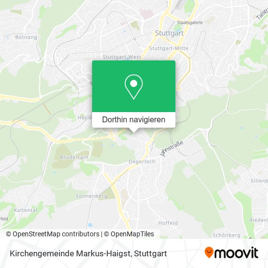 Kirchengemeinde Markus-Haigst Karte