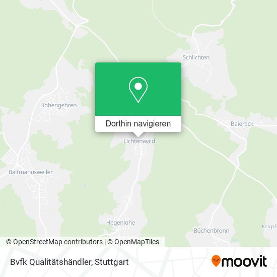 Bvfk Qualitätshändler Karte