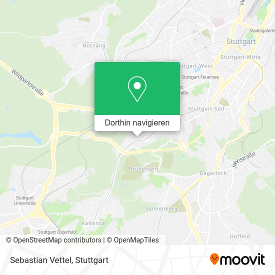 Sebastian Vettel Karte