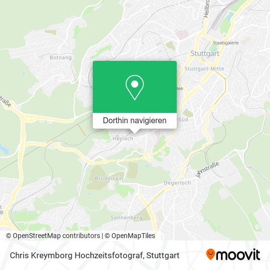 Chris Kreymborg Hochzeitsfotograf Karte