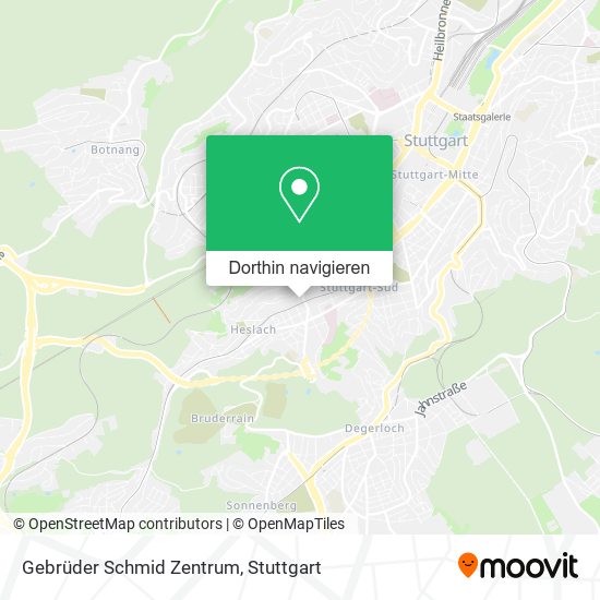 Gebrüder Schmid Zentrum Karte
