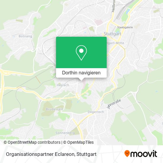 Organisationspartner Eclareon Karte
