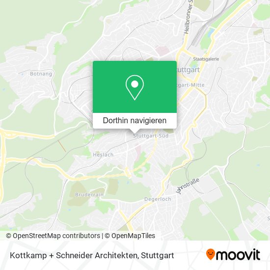 Kottkamp + Schneider Architekten Karte