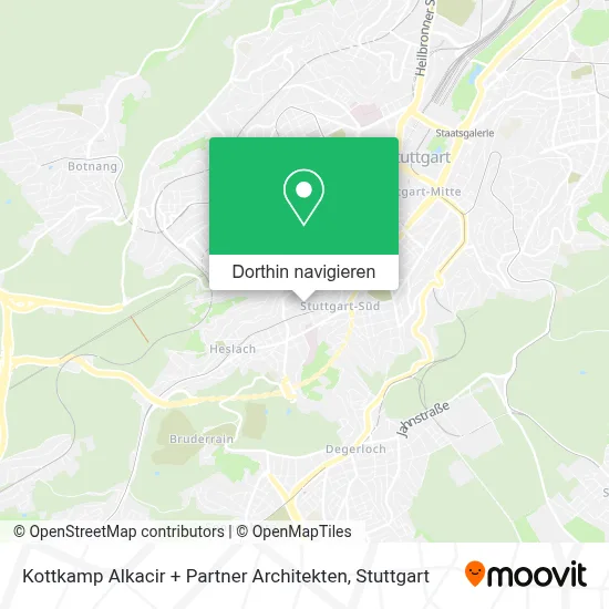 Kottkamp Alkacir + Partner Architekten Karte