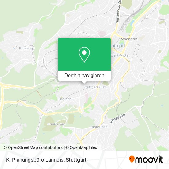 Kl Planungsbüro Lannois Karte