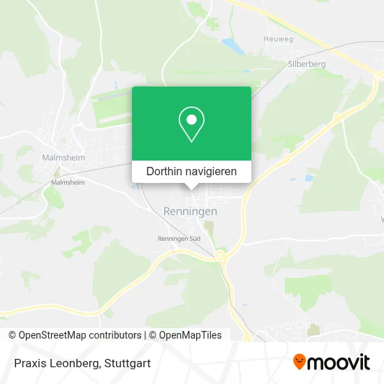 Praxis Leonberg Karte