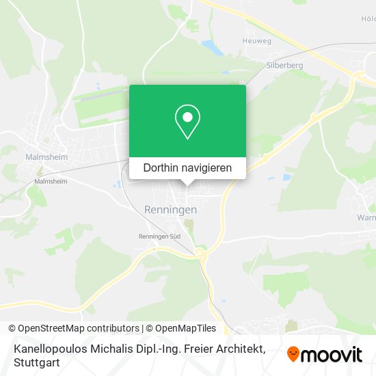 Kanellopoulos Michalis Dipl.-Ing. Freier Architekt Karte