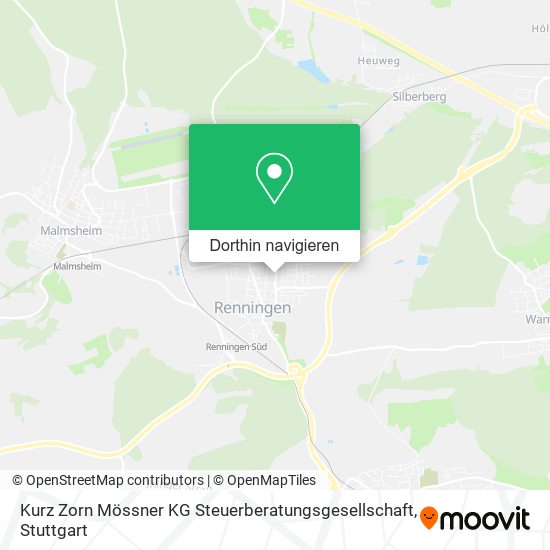 Kurz Zorn Mössner KG Steuerberatungsgesellschaft Karte