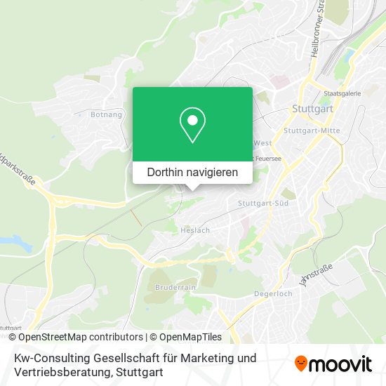 Kw-Consulting Gesellschaft für Marketing und Vertriebsberatung Karte