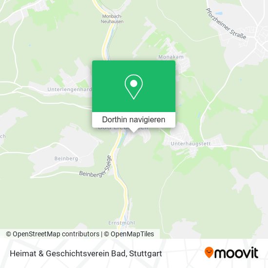Heimat & Geschichtsverein Bad Karte