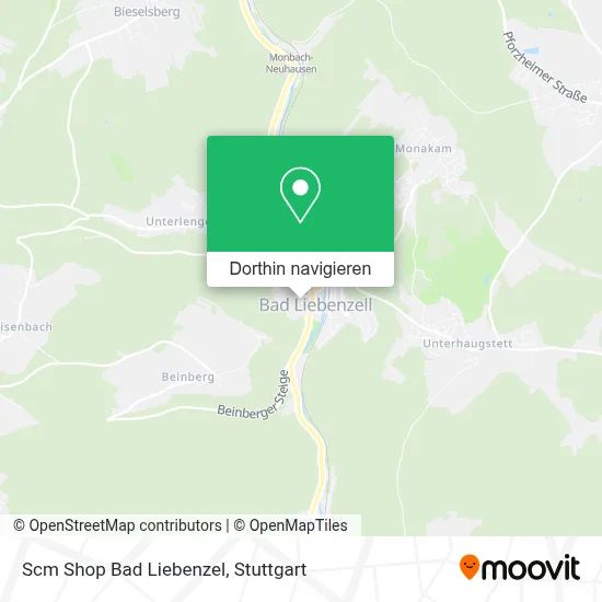 Scm Shop Bad Liebenzel Karte