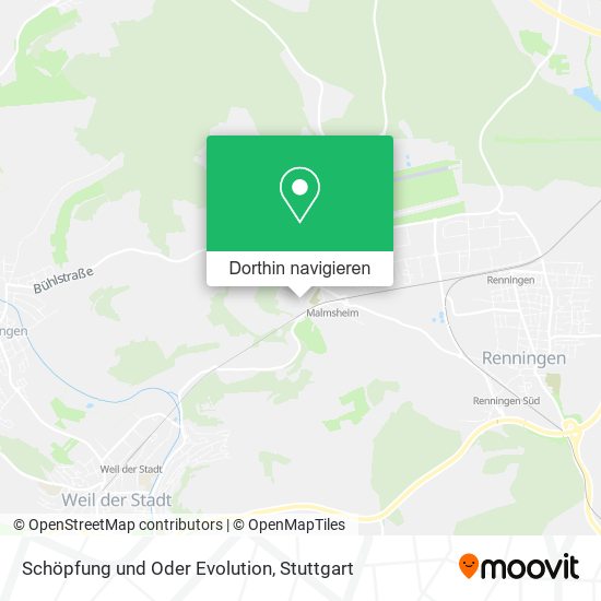 Schöpfung und Oder Evolution Karte