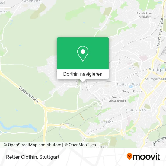 Retter Clothin Karte