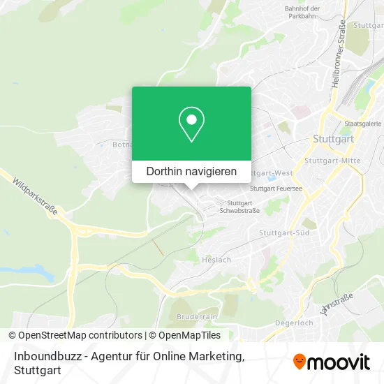 Inboundbuzz - Agentur für Online Marketing Karte