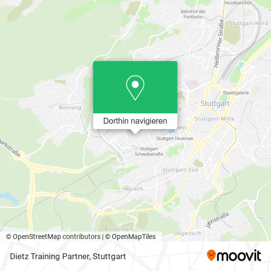 Dietz Training Partner Karte