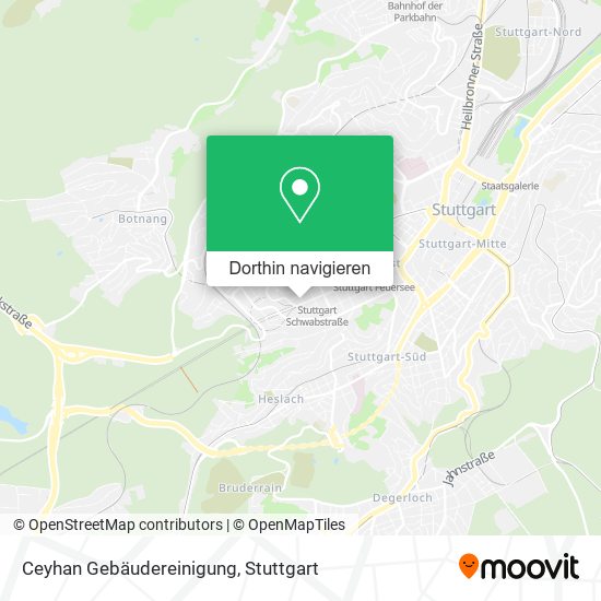 Ceyhan Gebäudereinigung Karte