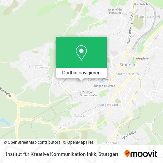 Institut für Kreative Kommunikation Inkk Karte