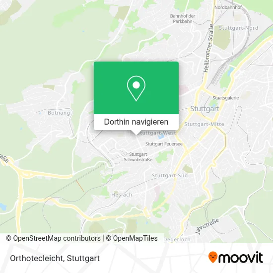 Orthotecleicht Karte