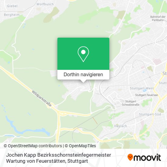 Jochen Kapp Bezirksschornsteinfegermeister Wartung von Feuerstätten Karte