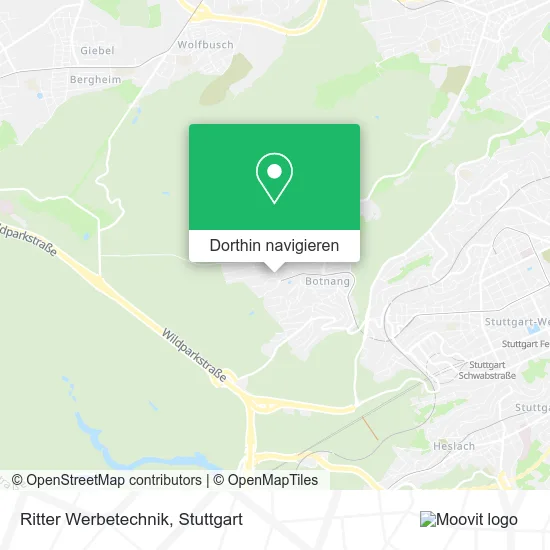 Ritter Werbetechnik Karte