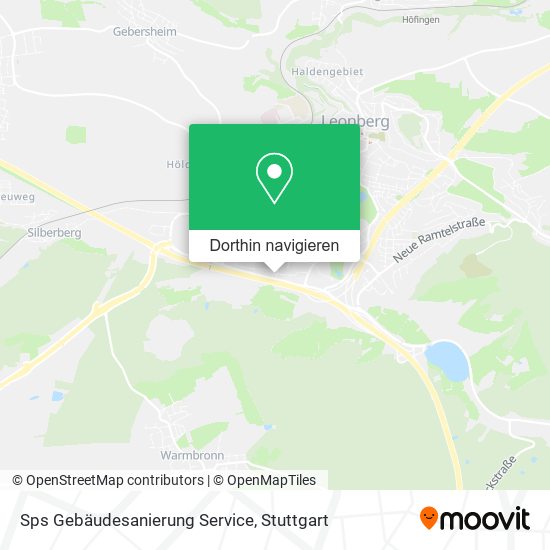 Sps Gebäudesanierung Service Karte