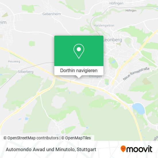 Automondo Awad und Minutolo Karte