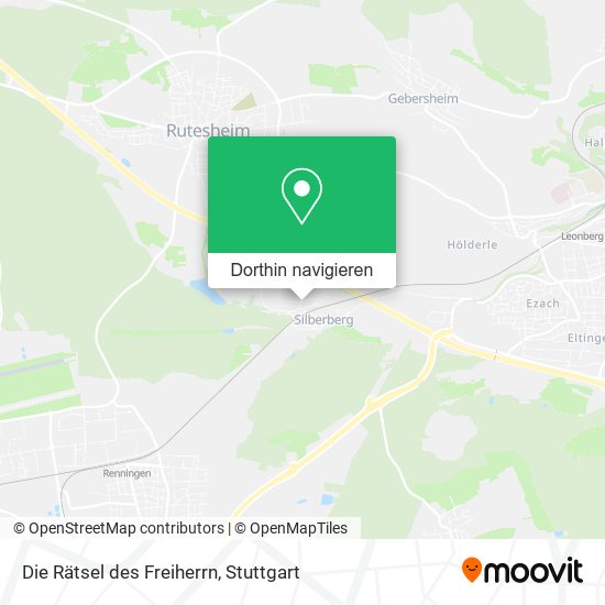 Die Rätsel des Freiherrn Karte