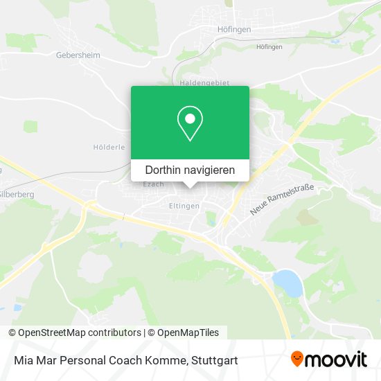Mia Mar Personal Coach Komme Karte
