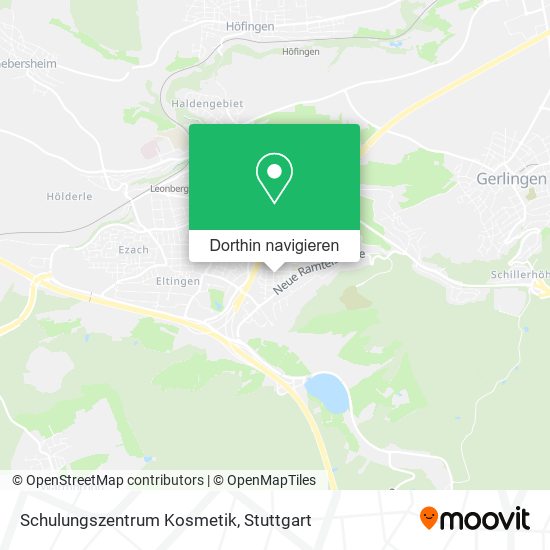 Schulungszentrum Kosmetik Karte