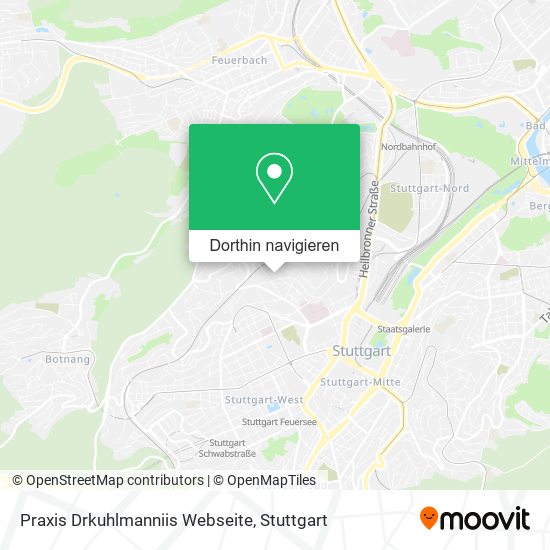 Praxis Drkuhlmanniis Webseite Karte