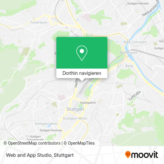 Web and App Studio Karte