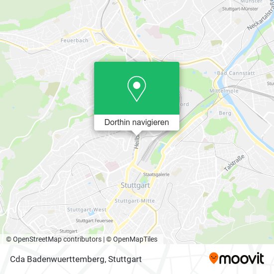 Cda Badenwuerttemberg Karte