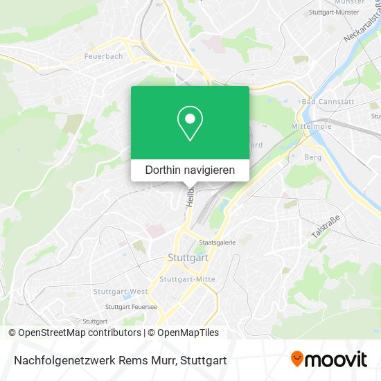 Nachfolgenetzwerk Rems Murr Karte