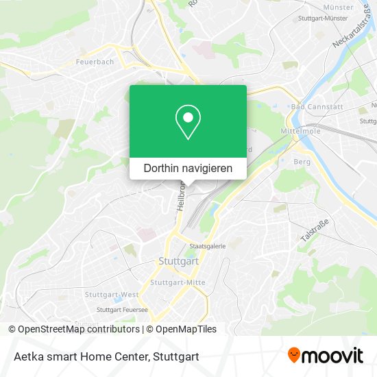 Aetka smart Home Center Karte